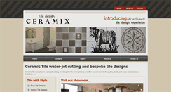 Desktop Screenshot of ceramix-ltd.com